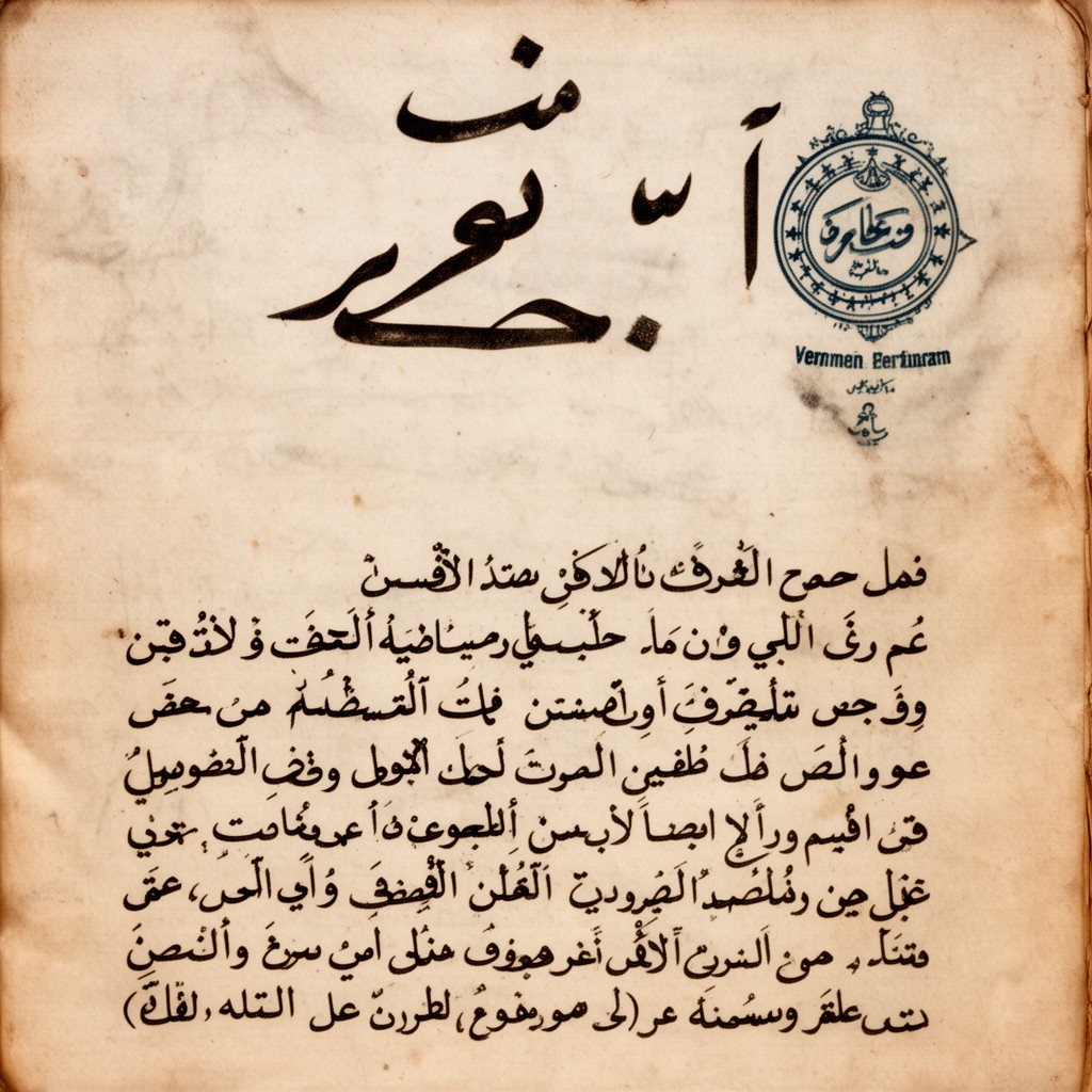 AI-generated illustration of Razihi Arabic