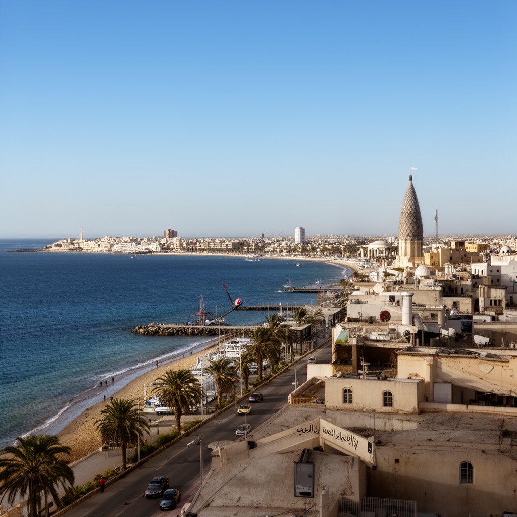 AI-generated illustration of Tarabulus al-Gharb