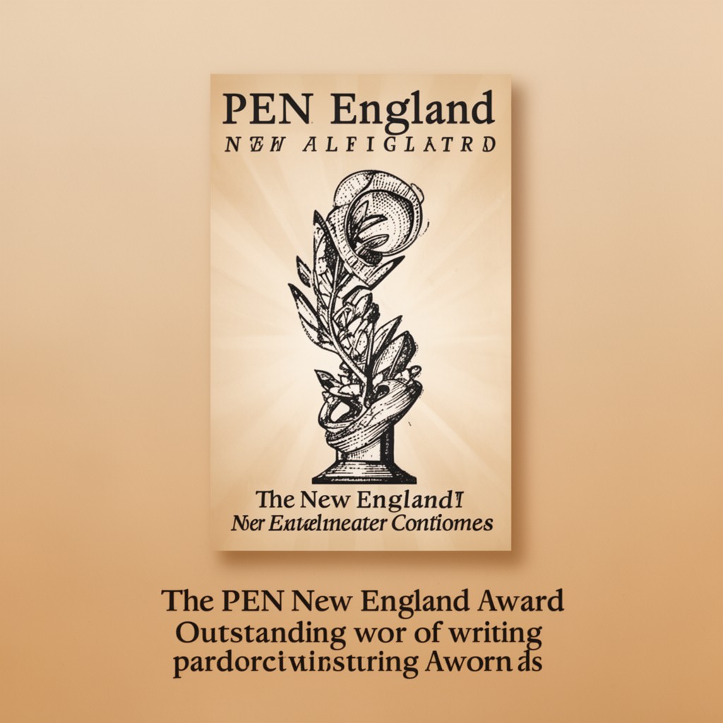 AI-generated illustration of PEN New England Award