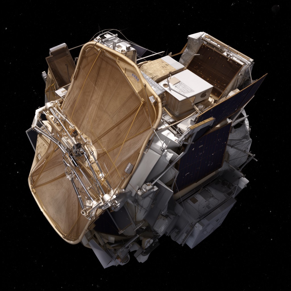 AI-generated illustration of Kepler space telescope