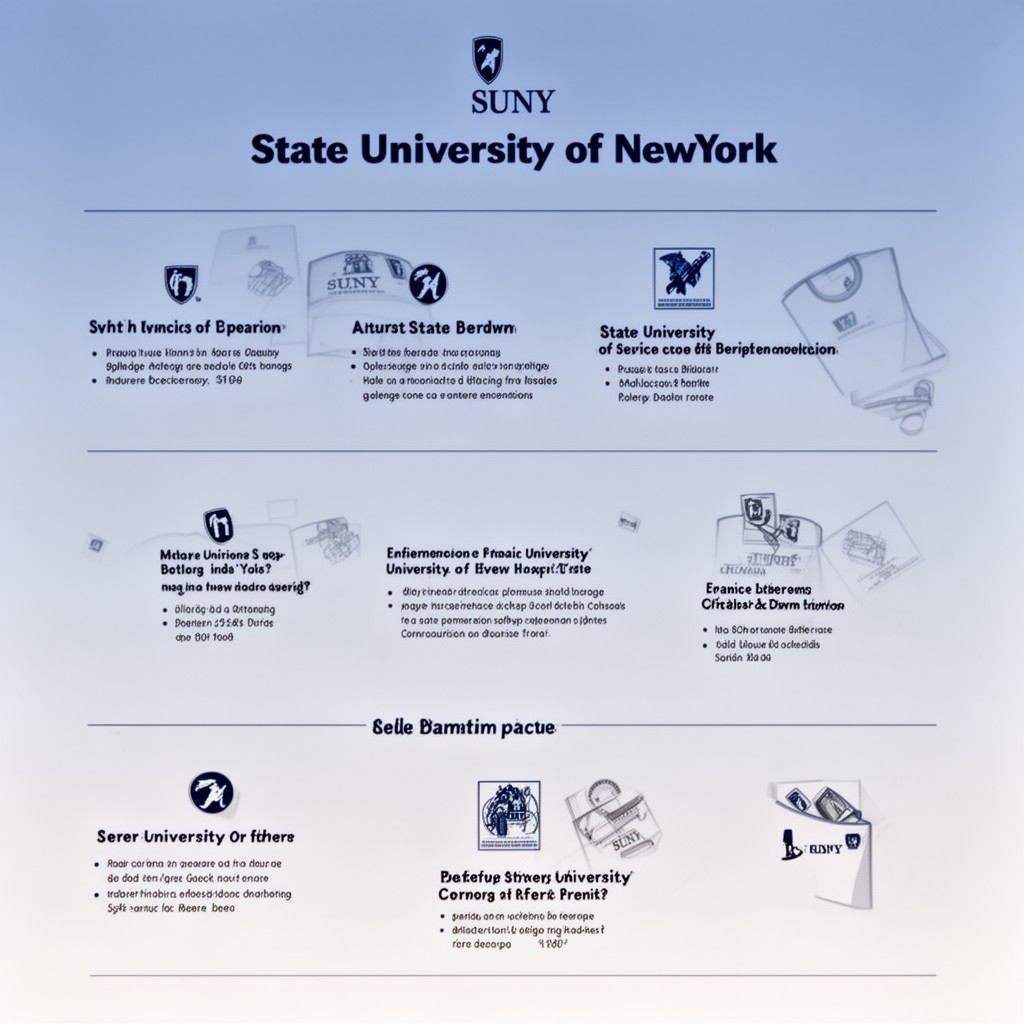 AI-generated illustration of State University of New York
