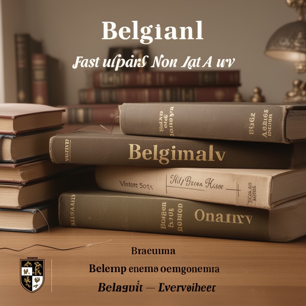 AI-generated illustration of Belgian nationality law