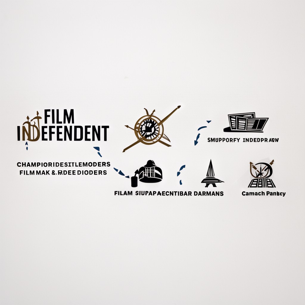 AI-generated illustration of Film Independent