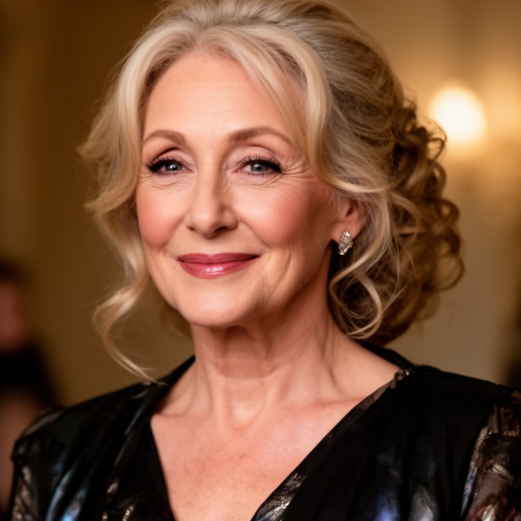 AI-generated illustration of Helen Mirren