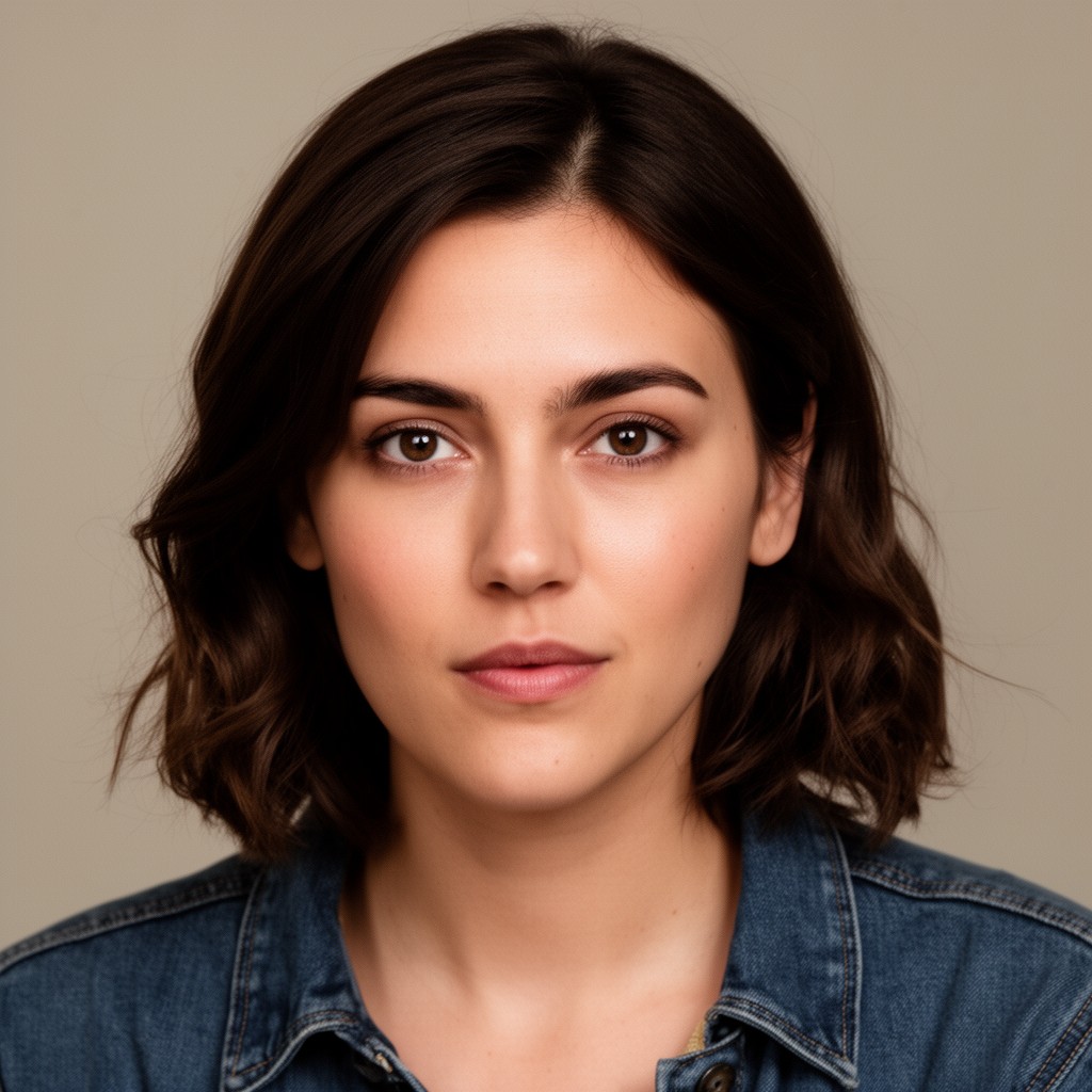 AI-generated illustration of Aubrey Plaza