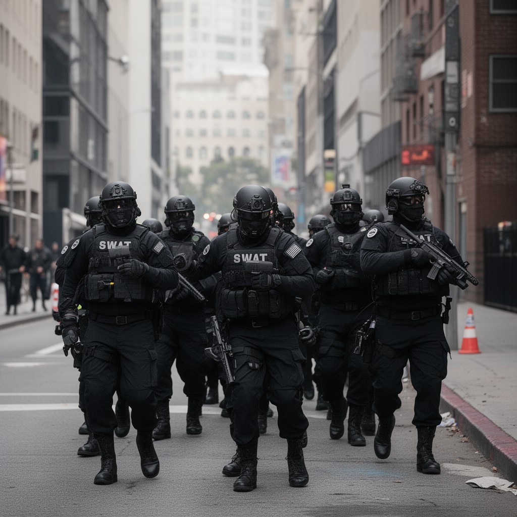 AI-generated illustration of SWAT