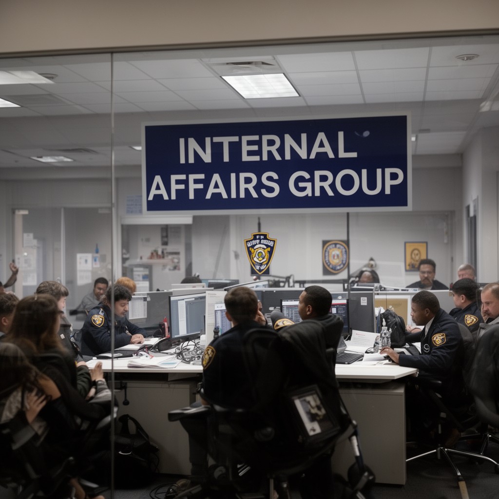AI-generated illustration of Internal Affairs Group