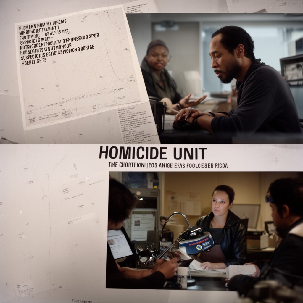 AI-generated illustration of Homicide Unit