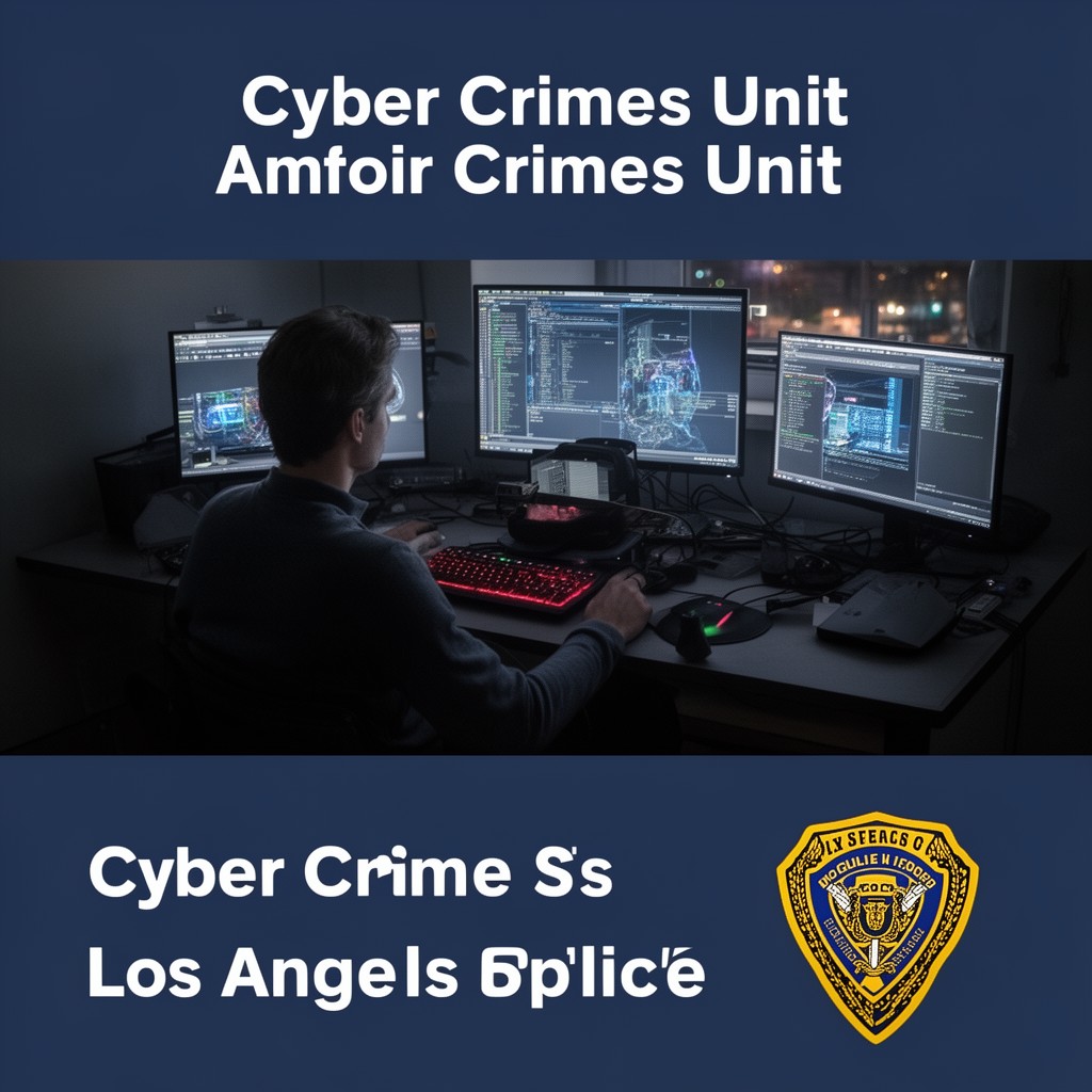 AI-generated illustration of Cyber Crimes Unit