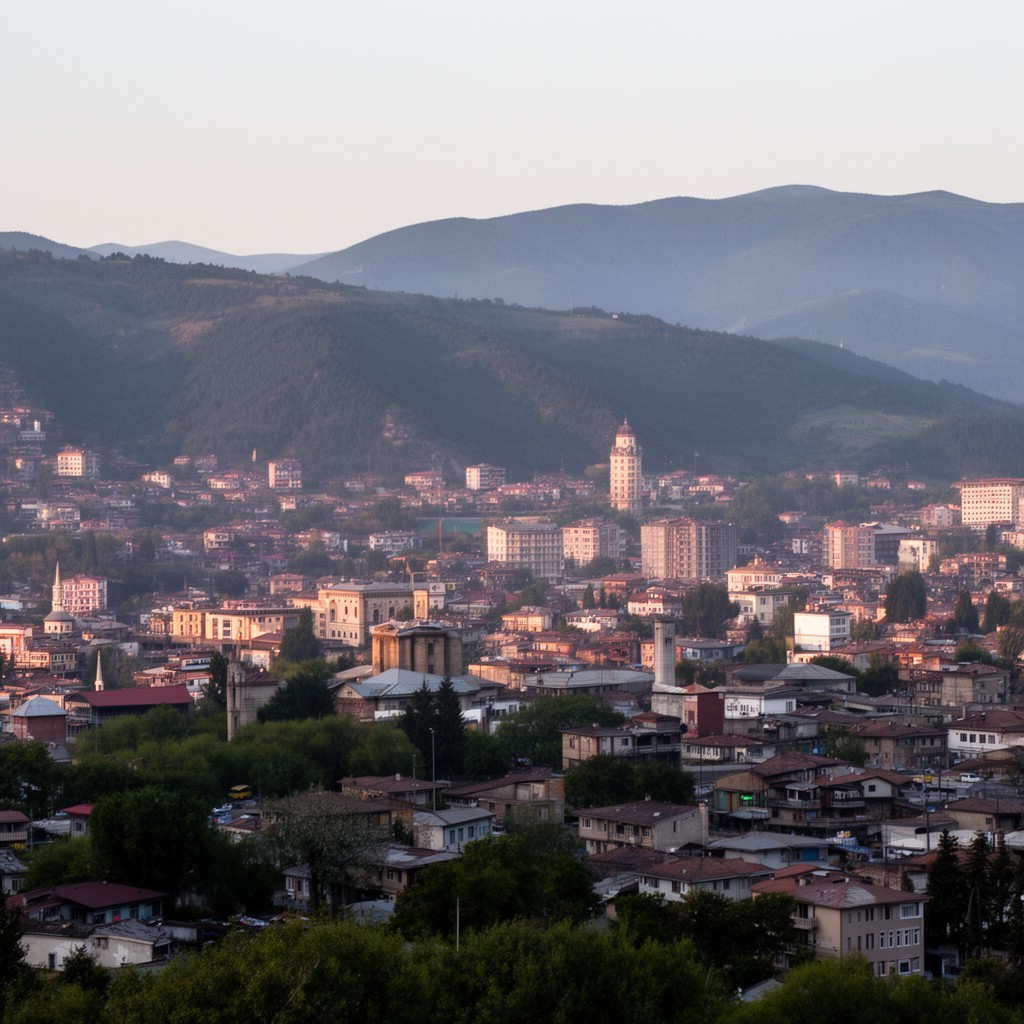 AI-generated illustration of Kutaisi