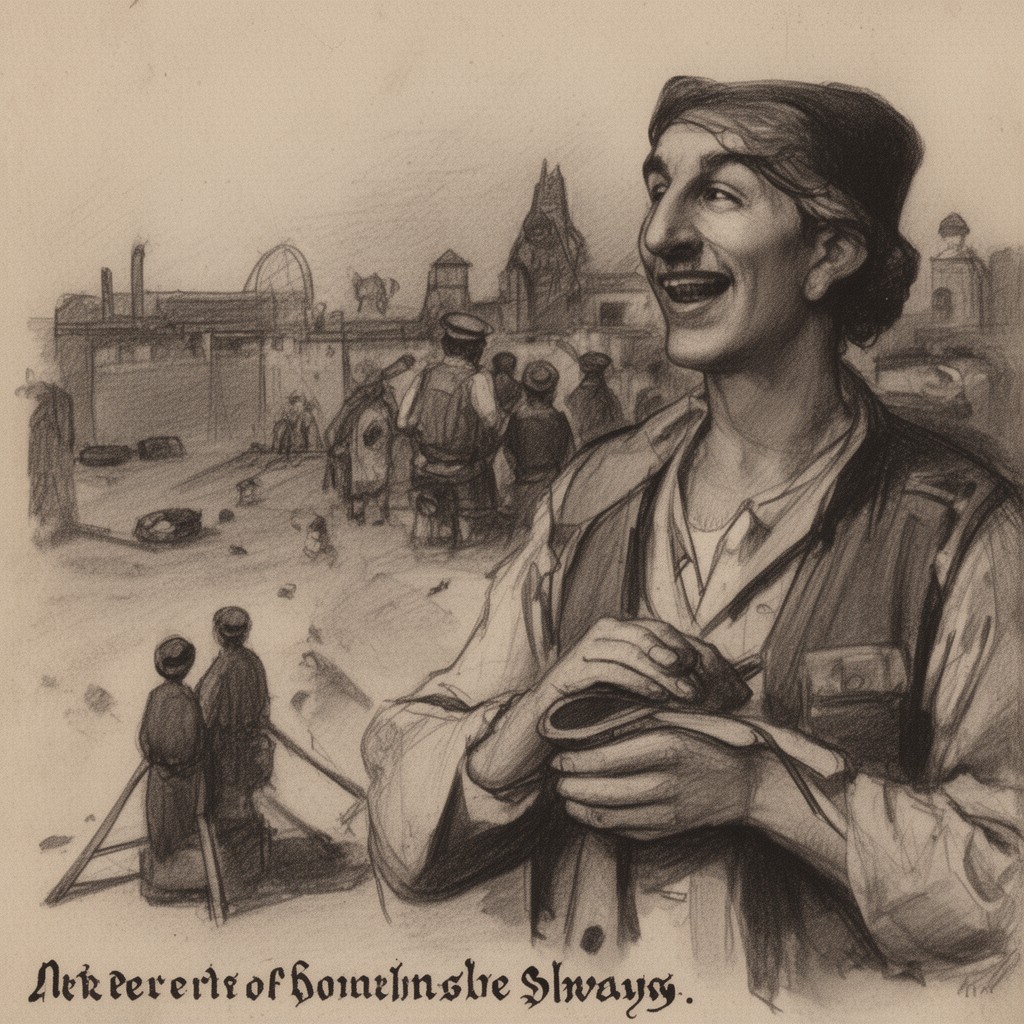 AI-generated illustration of Bontshe Shvayg