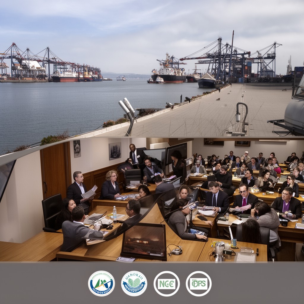 AI-generated illustration of Board of Port Commissioners