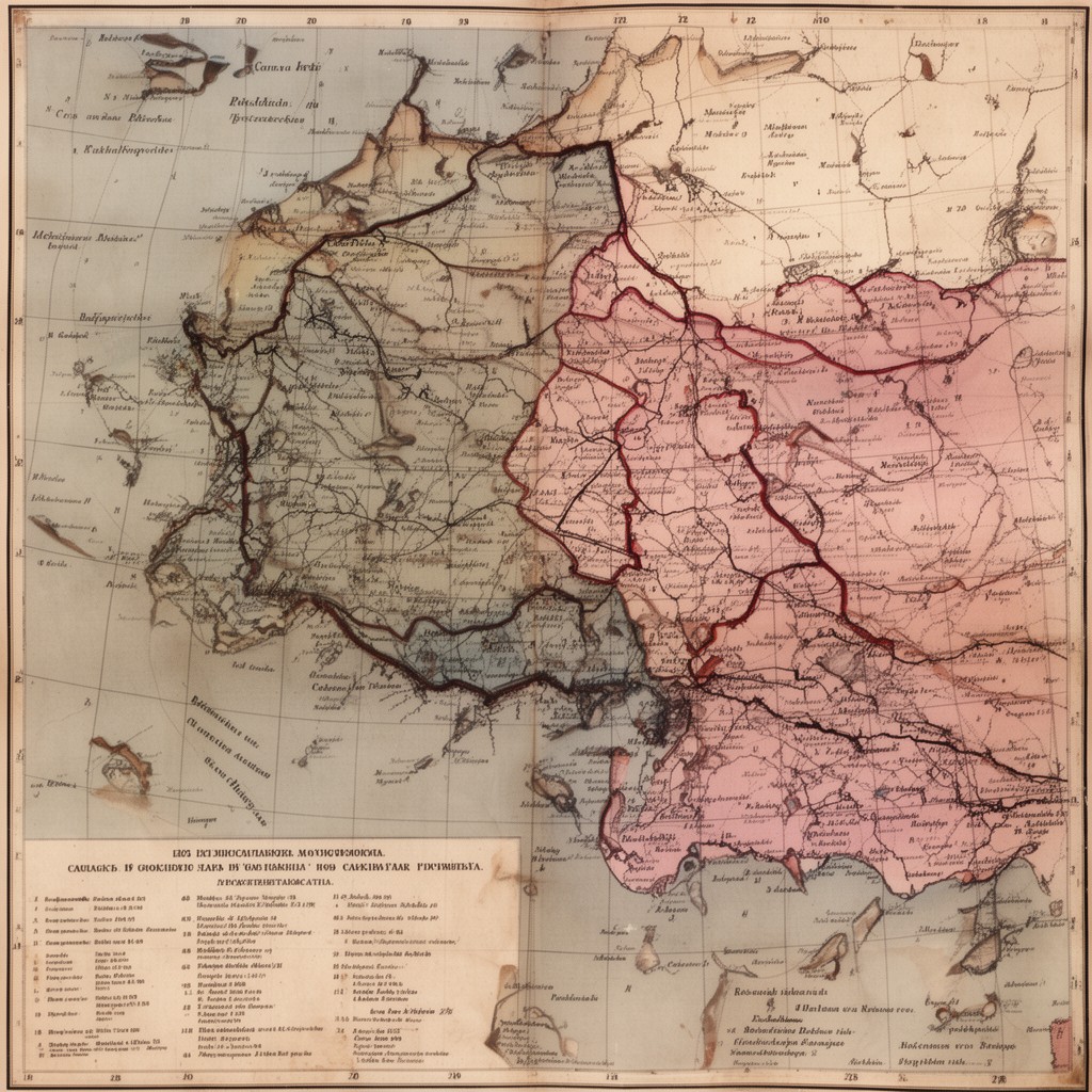 AI-generated illustration of Caucasus Viceroyalty