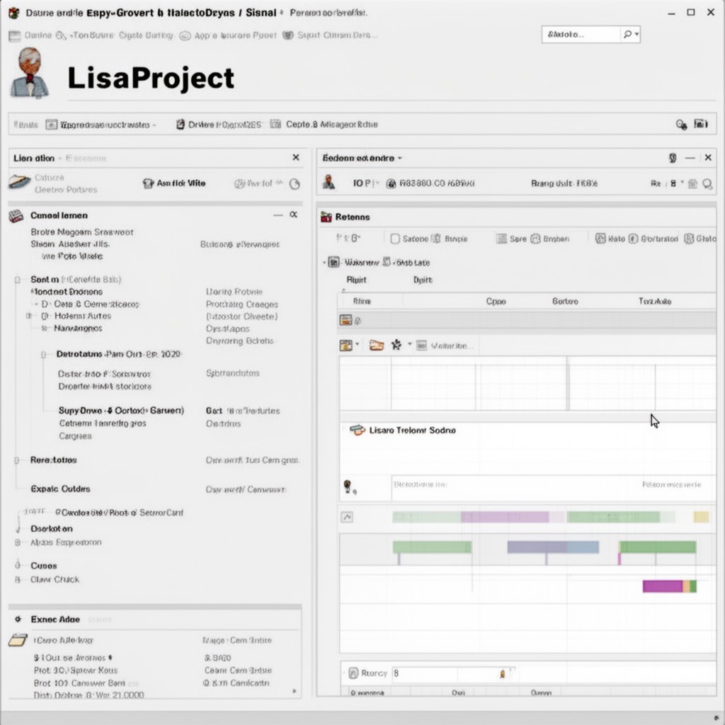 AI-generated illustration of LisaProject
