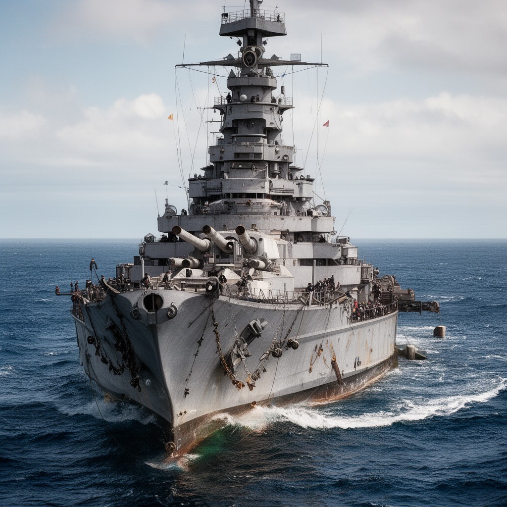 AI-generated illustration of Deutschland class