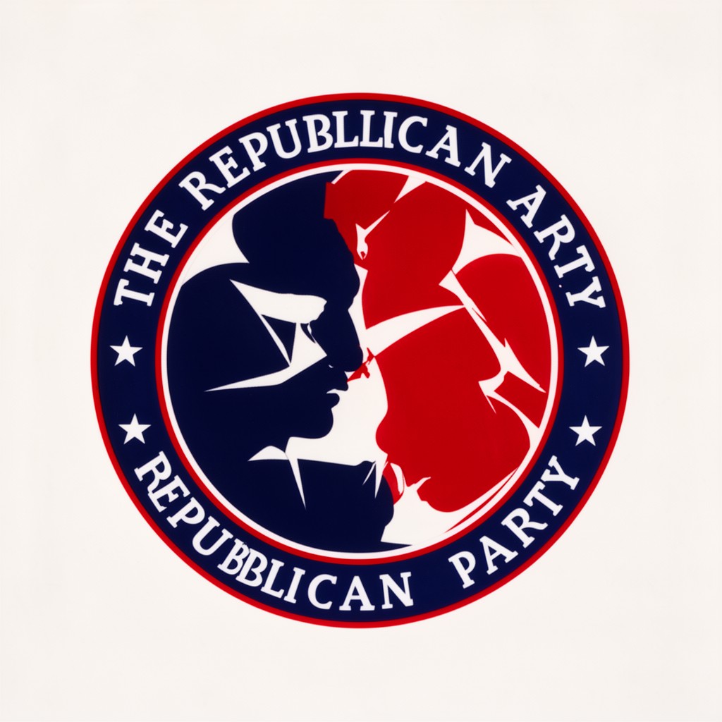 AI-generated illustration of Republican Party