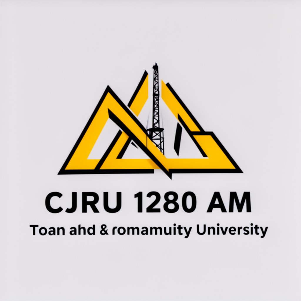 AI-generated illustration of CJRU 1280 AM