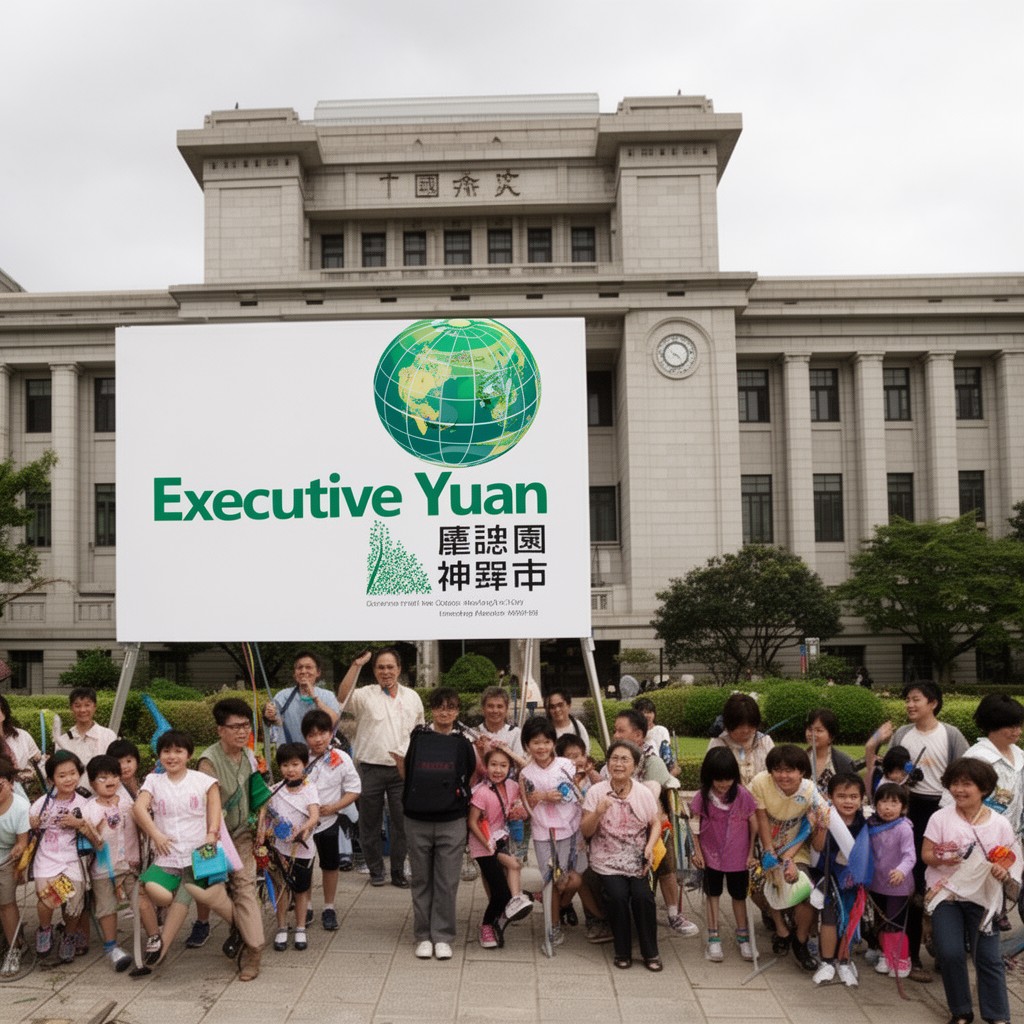 AI-generated illustration of Executive Yuan