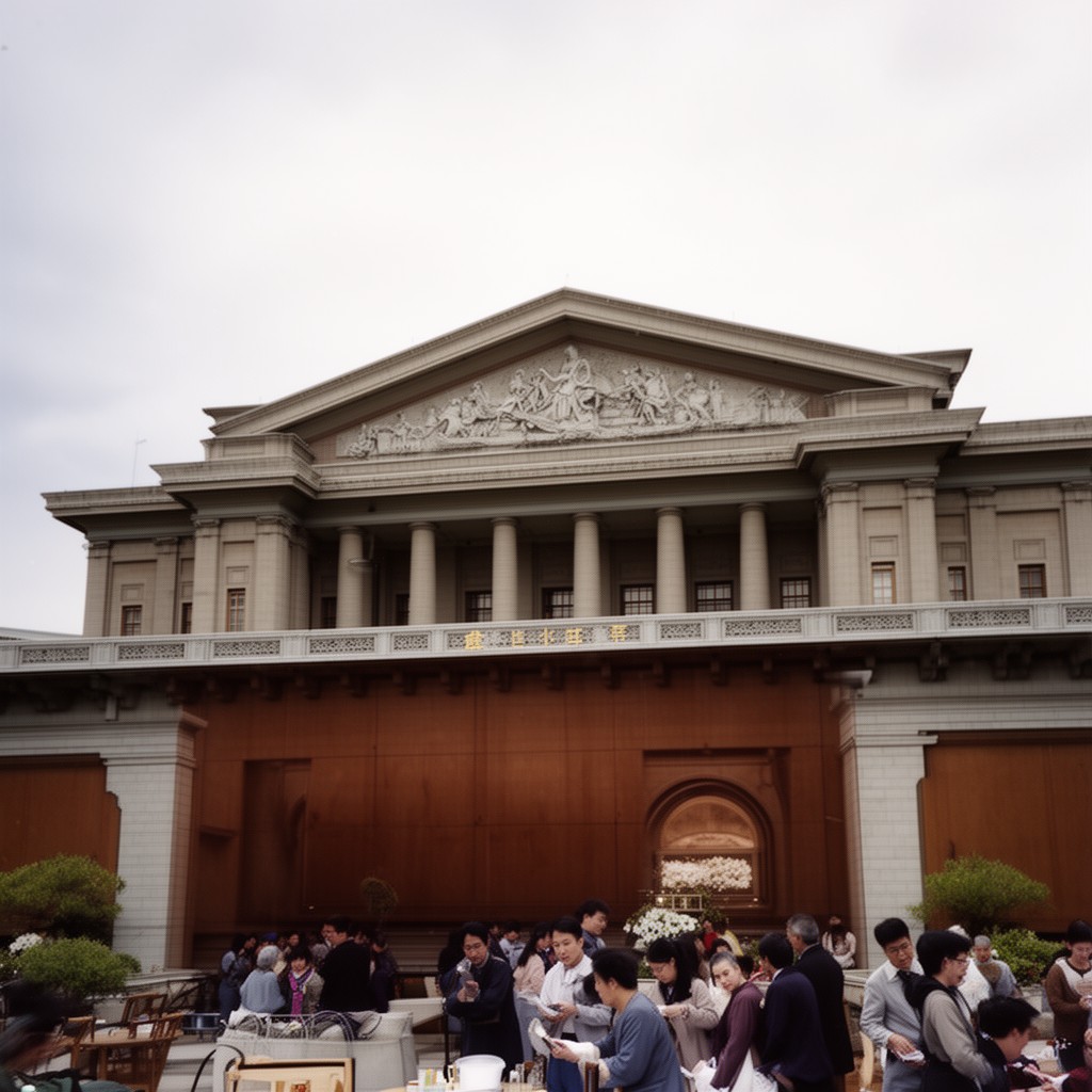 AI-generated illustration of Legislative Yuan
