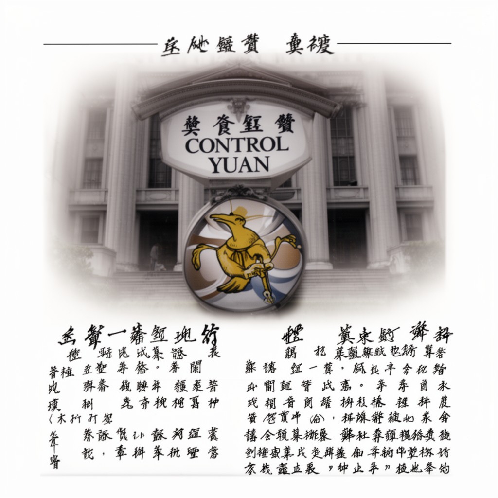 AI-generated illustration of Control Yuan