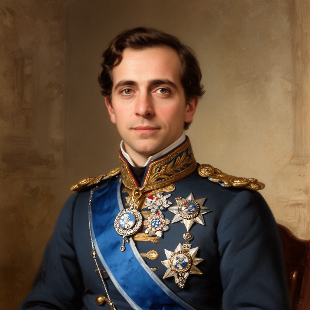 AI-generated illustration of Otto of Greece