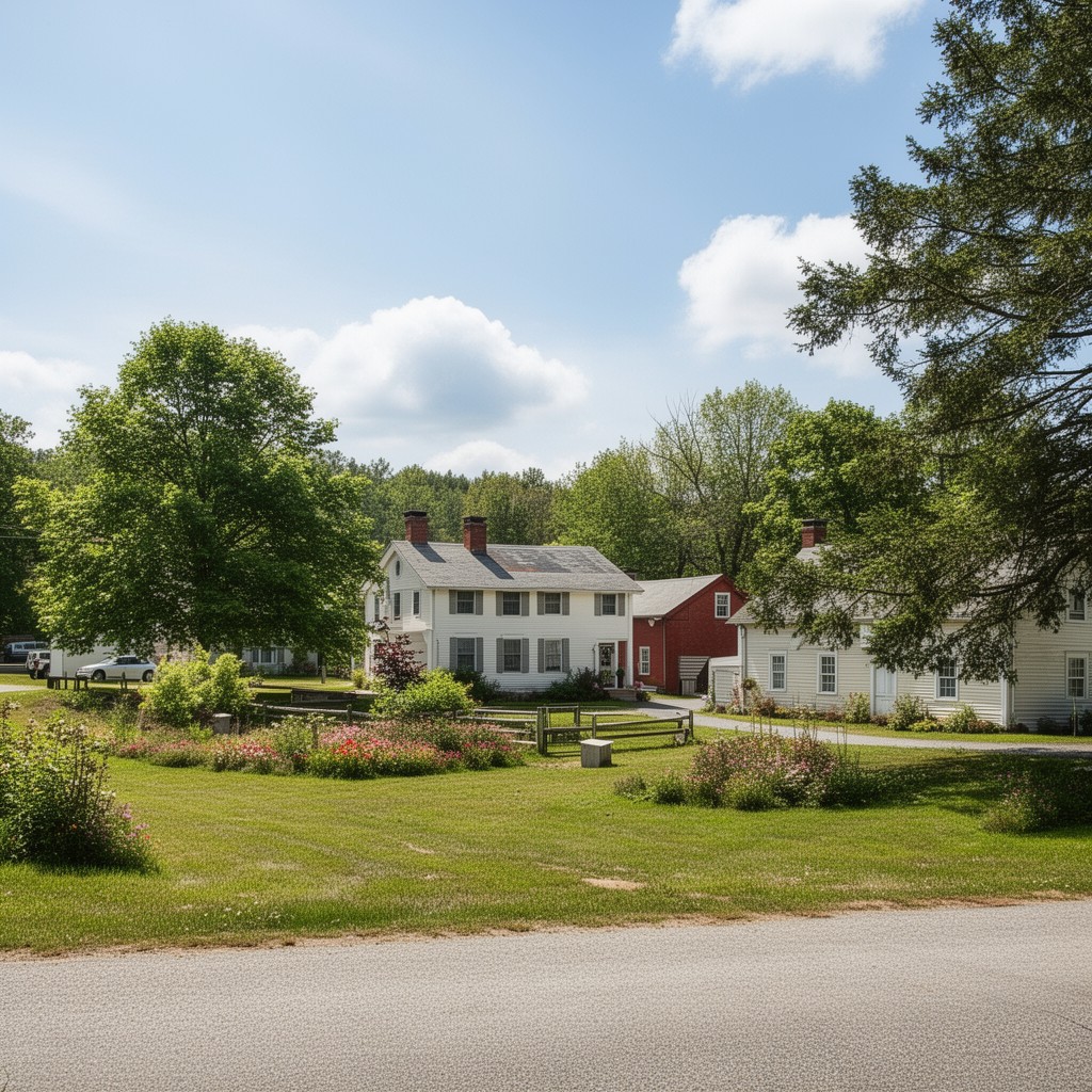 AI-generated illustration of Abington, Connecticut