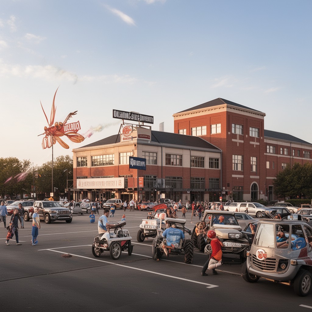 AI-generated illustration of Oklahoma State University