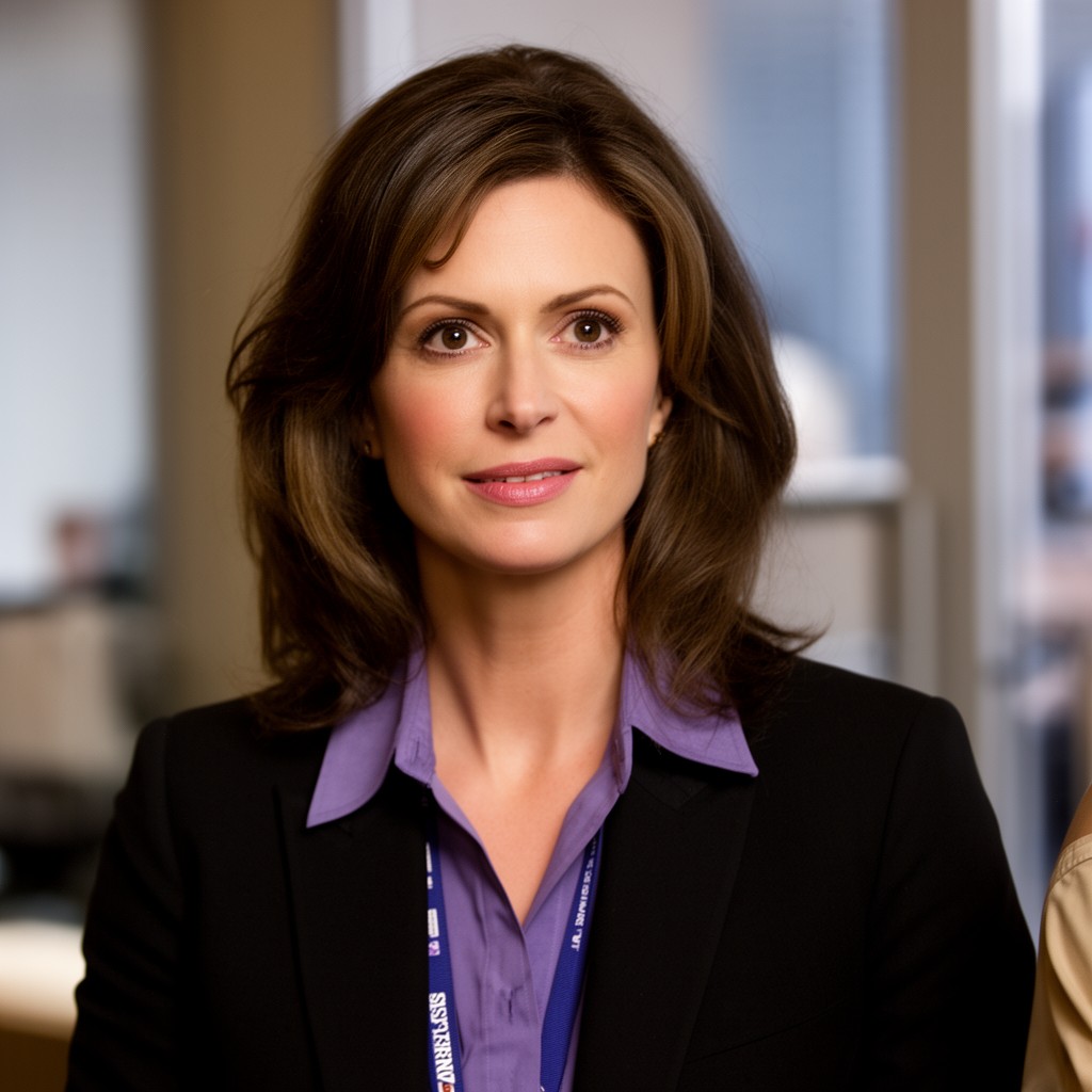 AI-generated illustration of Jill Hennessy