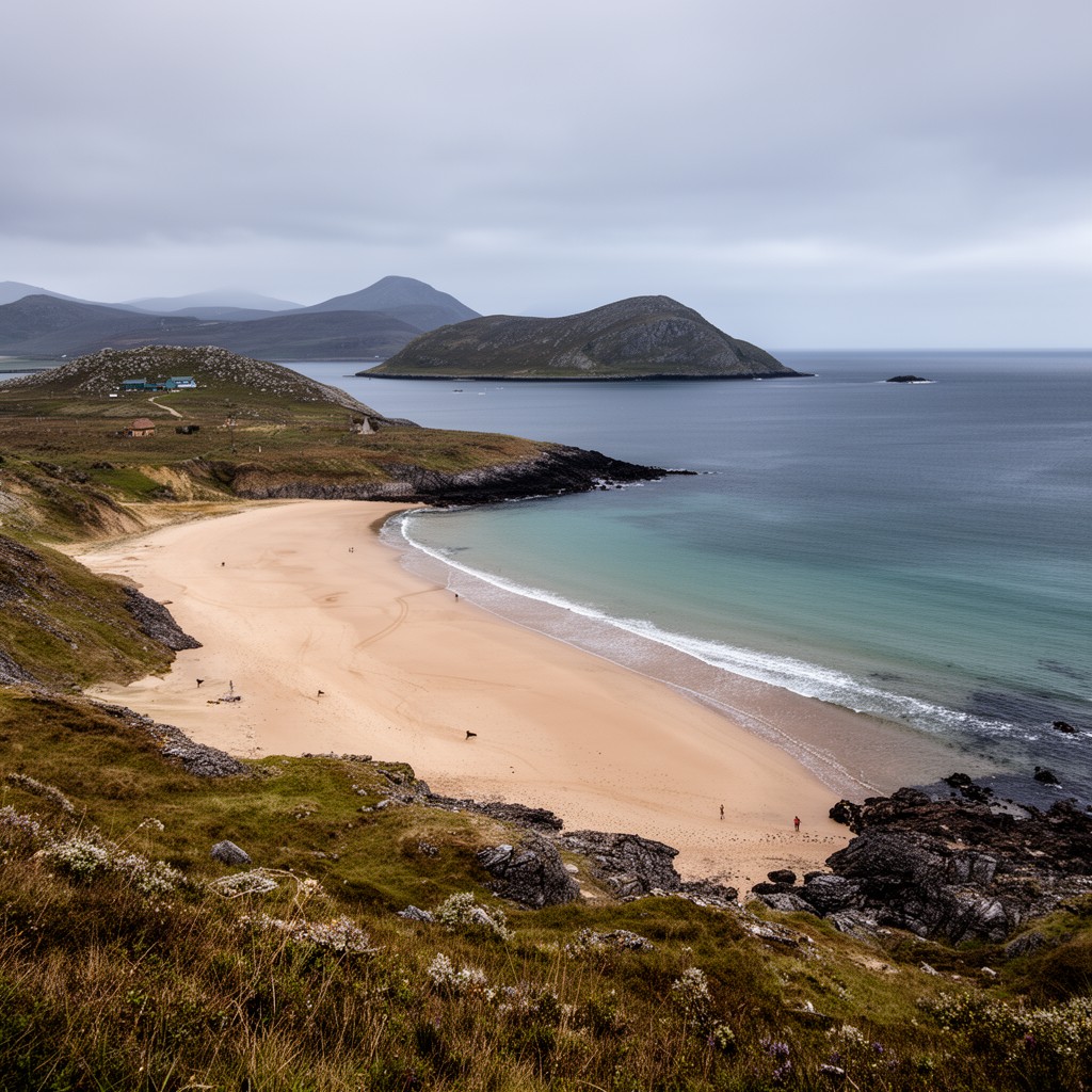 AI-generated illustration of Isle of Coll