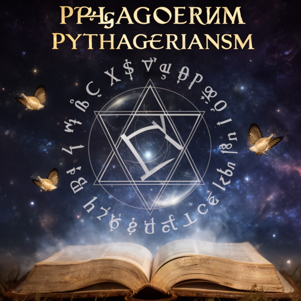 AI-generated illustration of Pythagoreanism
