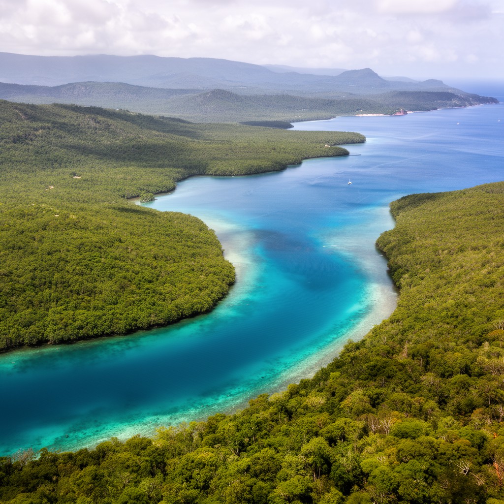 AI-generated illustration of Gulf of Honduras