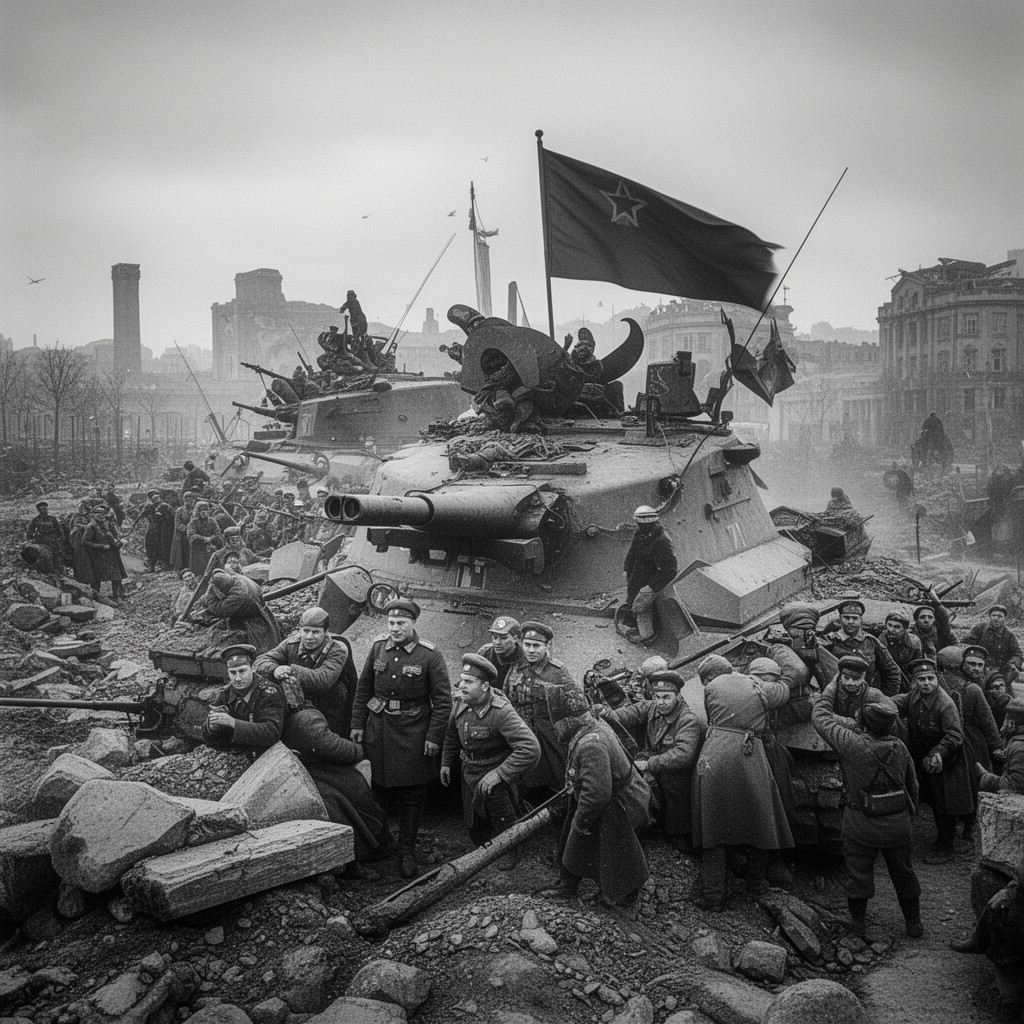AI-generated illustration of Soviet Stalingrad Front