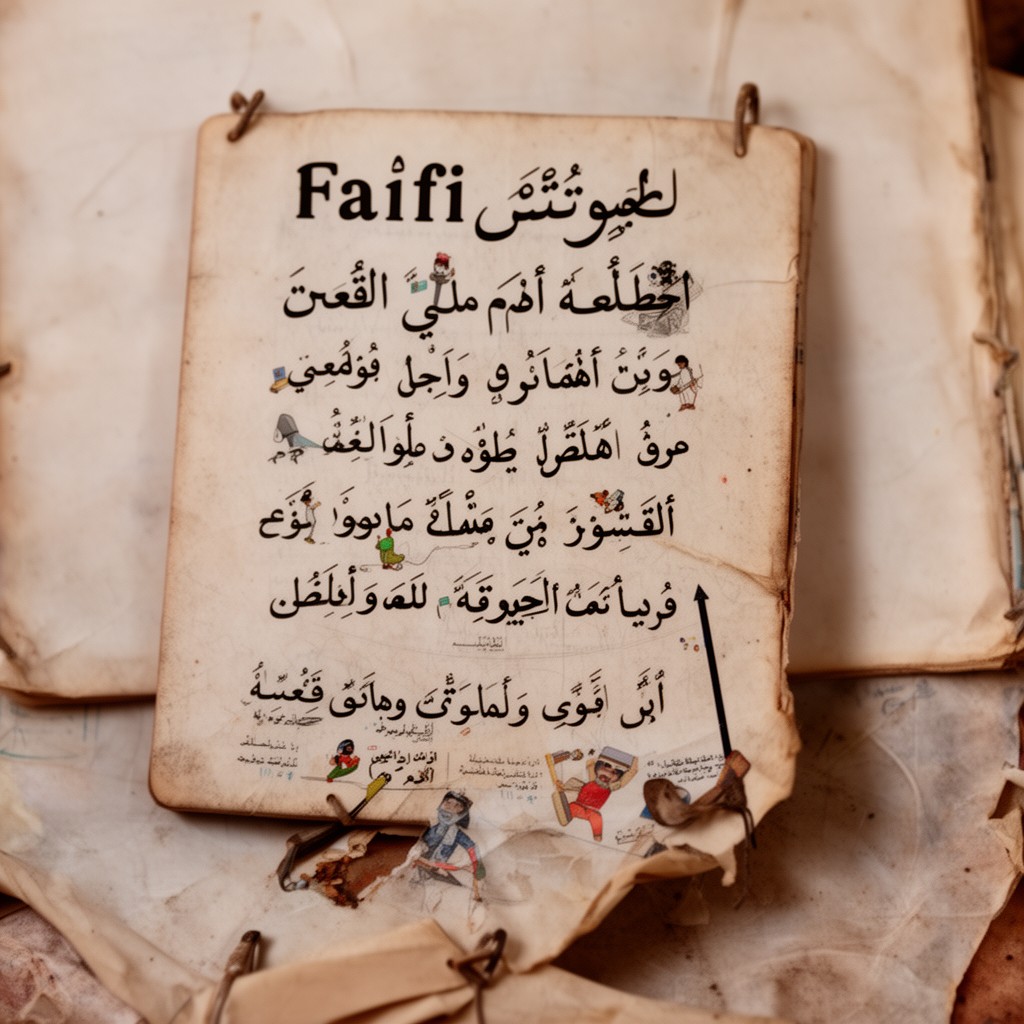 AI-generated illustration of Faifi Arabic