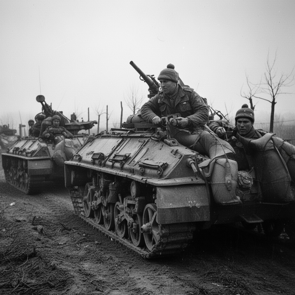 AI-generated illustration of Italian 8th Army