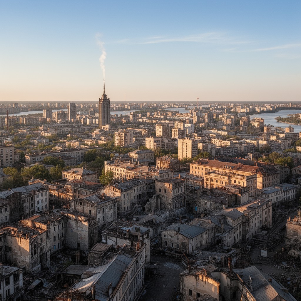 AI-generated illustration of Volgograd