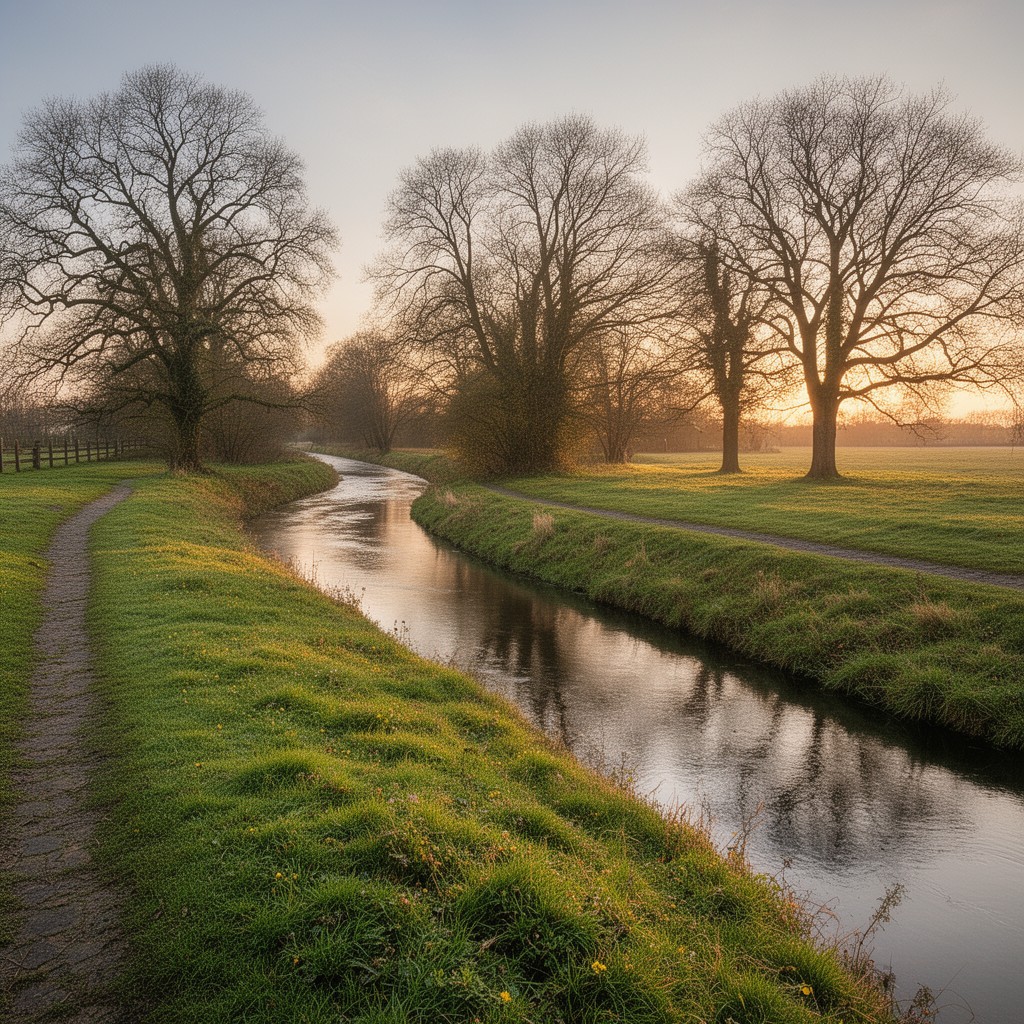 AI-generated illustration of River Bure