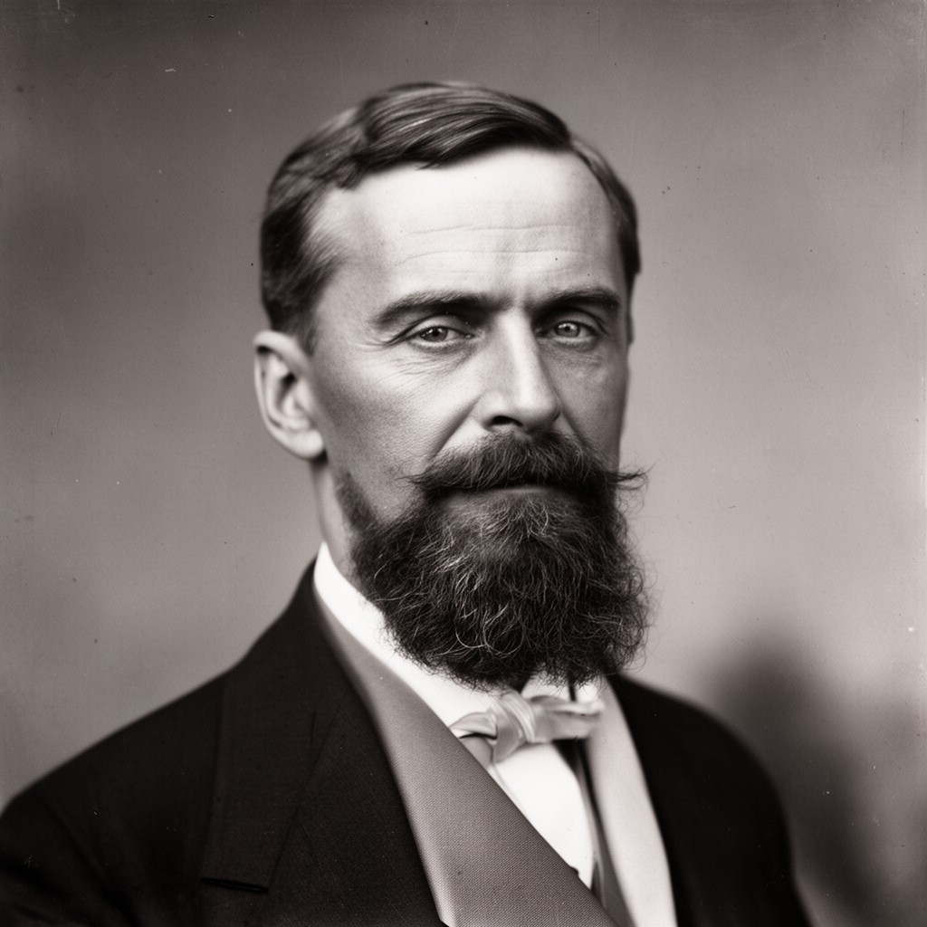 AI-generated illustration of James Gillett