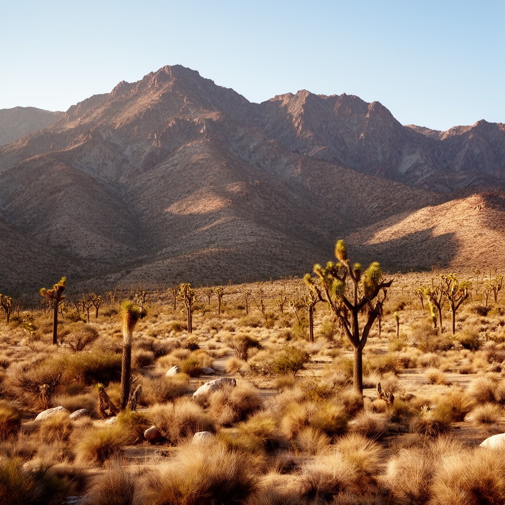 AI-generated illustration of Little San Bernardino Mountains
