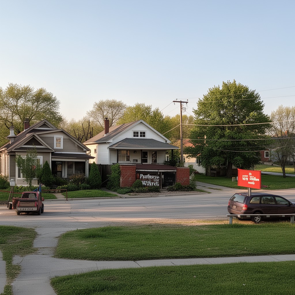 AI-generated illustration of Prathersville, Missouri