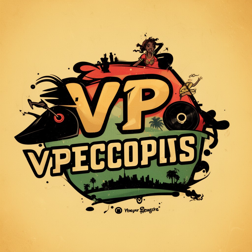 AI-generated illustration of VP Records