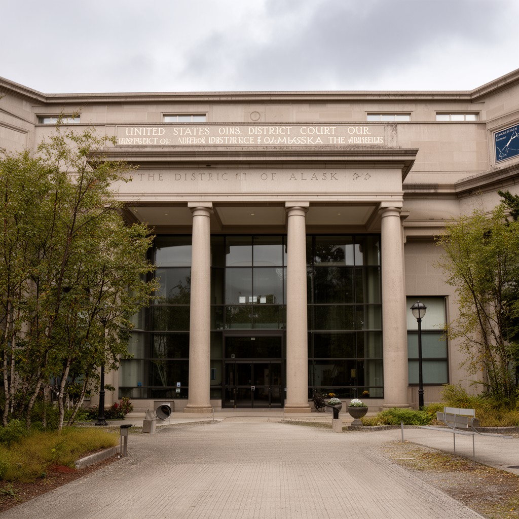 AI-generated illustration of United States District Court for the District of Alaska