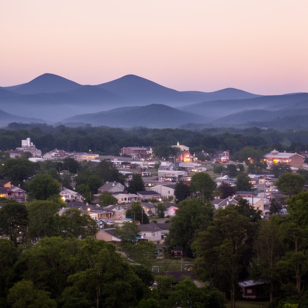 AI-generated illustration of Cherokee County, Georgia