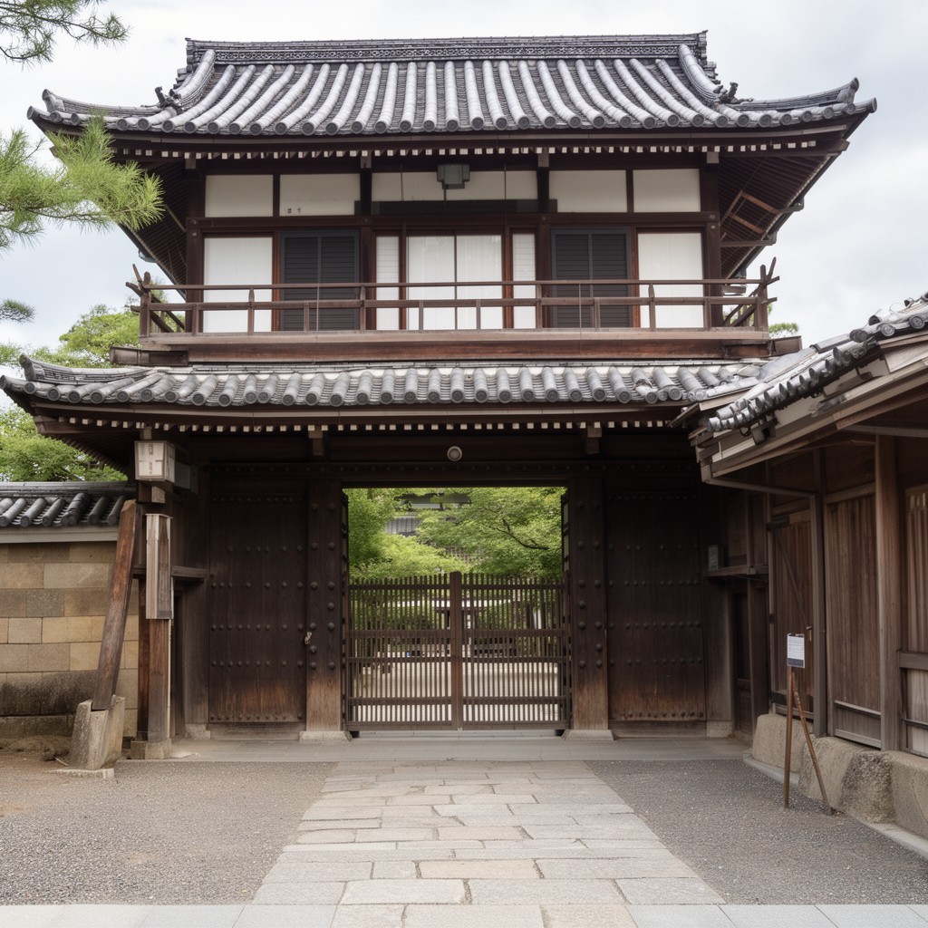 AI-generated illustration of Sakurada Gate