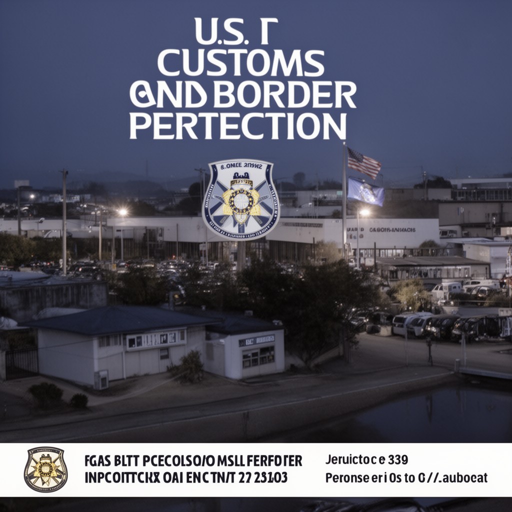 AI-generated illustration of U.S. Customs and Border Protection