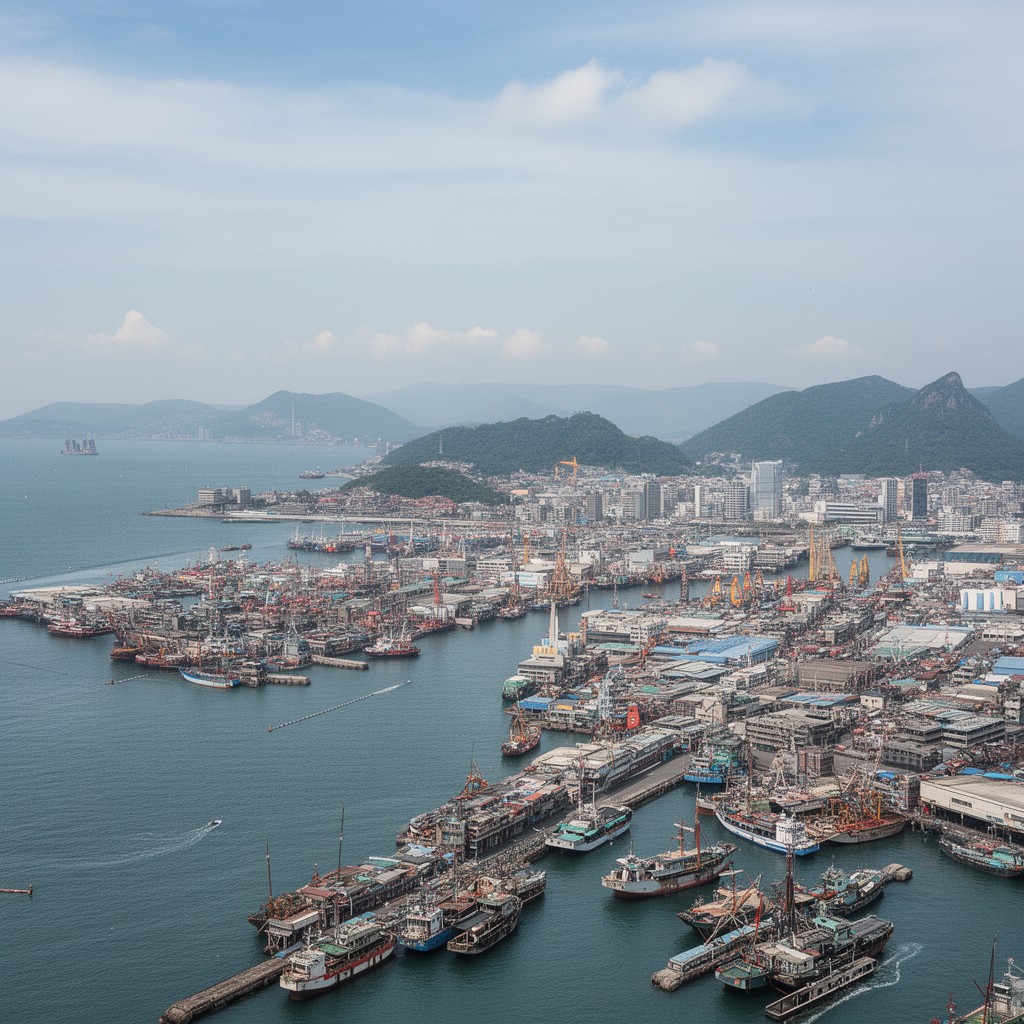AI-generated illustration of Keelung