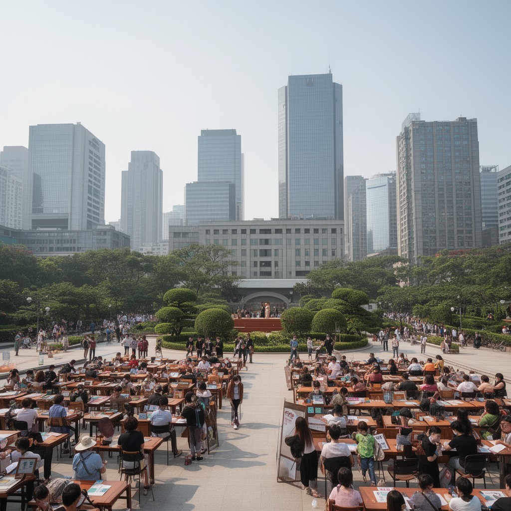 AI-generated illustration of Taipei City Council
