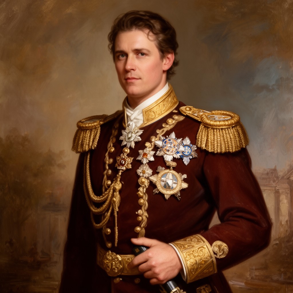 AI-generated illustration of Prince Regent