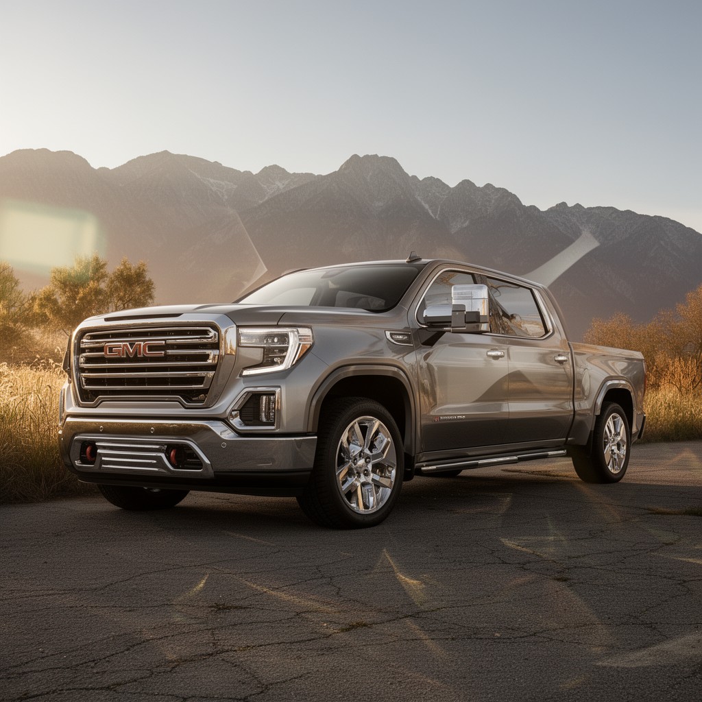 AI-generated illustration of GMC Sierra