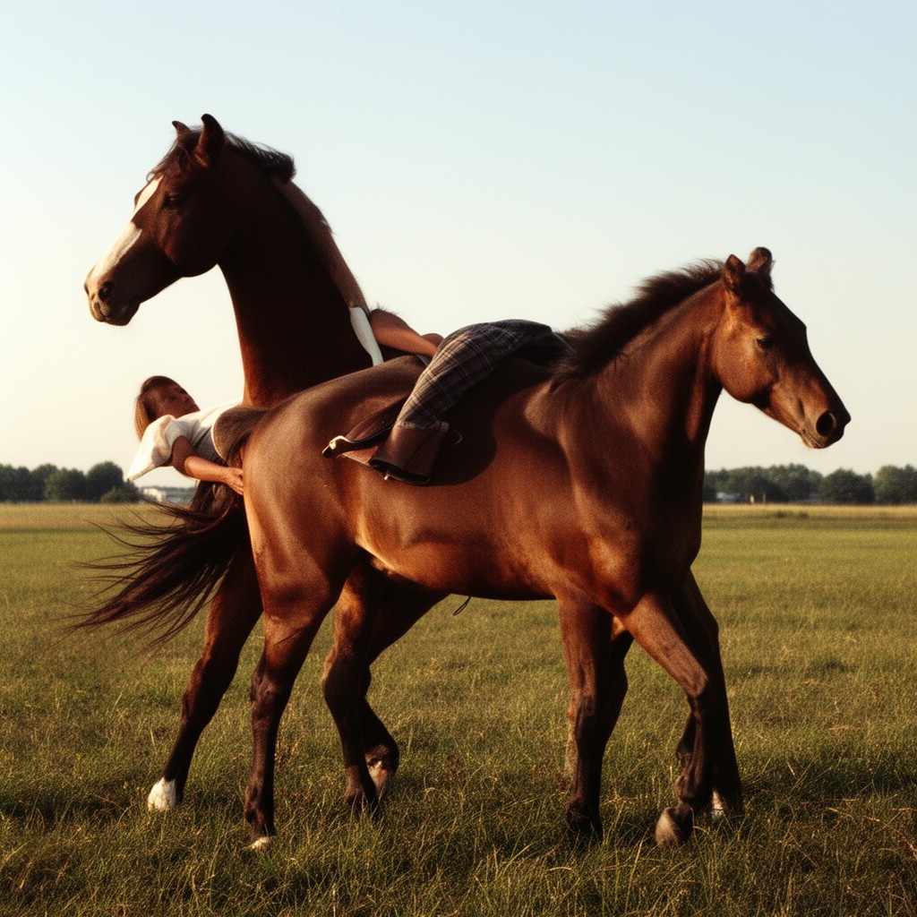 AI-generated illustration of Thoroughbred
