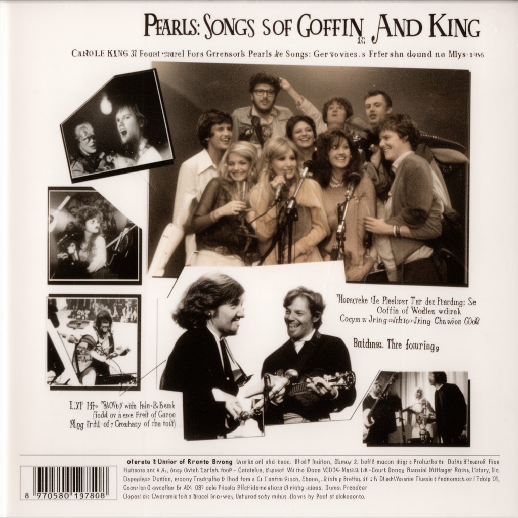 AI-generated illustration of Pearls: Songs of Goffin and King